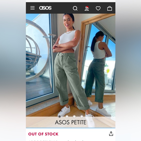 ASOS Petite Chino Pants - Picture 2 of 7